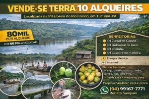 TERRA NA BEIRA DO RIO